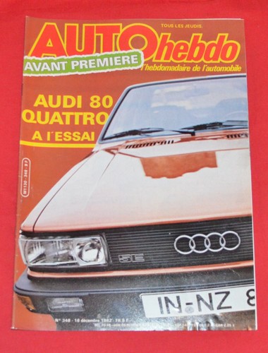 Auto hebdo 348 - auto,