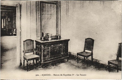 Cpa ajaccio maison napoleon - ajaccio,