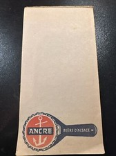 Rare Petit Carnet Publicitaire Bloc Note Ancre Bière D’Alsace