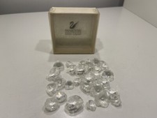 Figurine Swarovski différents coeurs 1,5 - 2 cm. Ovp. Excellent état