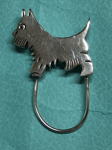 Broche passe foulard - , vintage