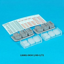 Caisses de bouteilles de soda bière 4/8 pièces WWII pour modèle de caisses 1/...