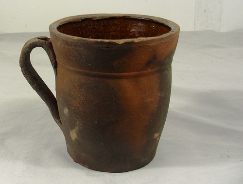 Ancienne pot graisse - a, en