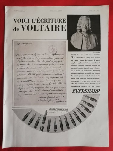 Publicité presse 1930
