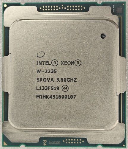 Processeur intel xeon 2235 - xeon, w-2235