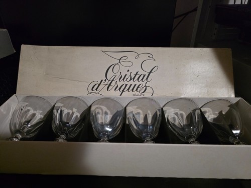Coffret verres pied - 6,