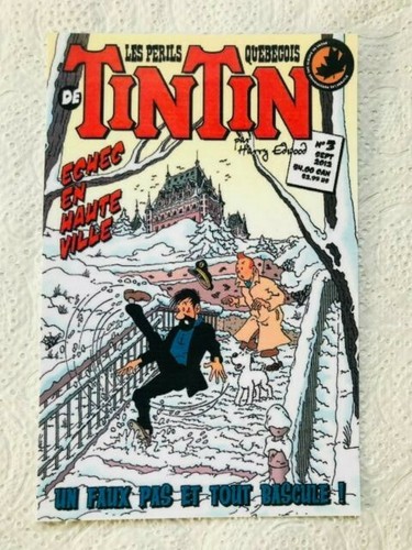 Carte postale 15x10 tintin - 15x10,