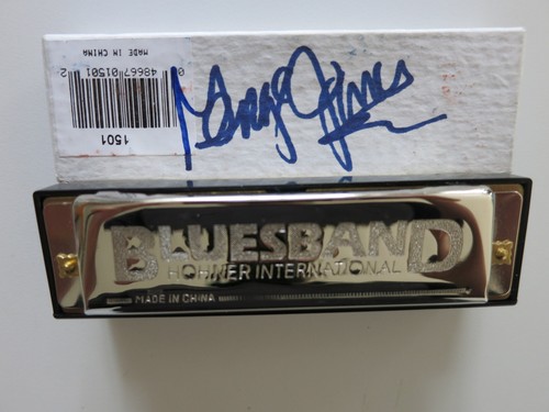 George jones signed hohner - signed,