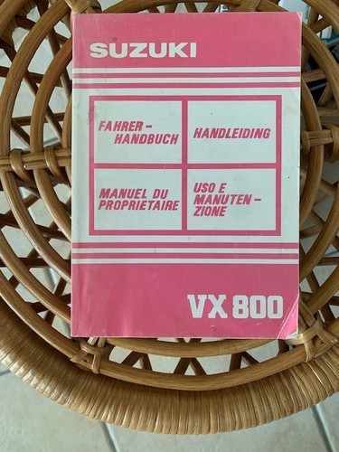 Suzuki 800 manuel fr nl - vx,