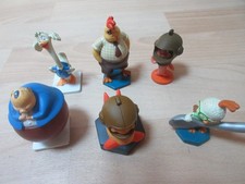 lot de figurines disney chicken little sur socle