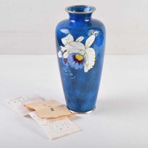 Ancien vase fleurs japonais - vase,