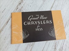 Catalogue / Brochure CHRYSLER