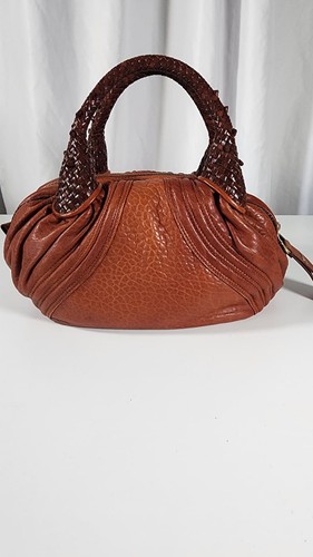 Fendi spy tan brown nappa - spy, tan/brown