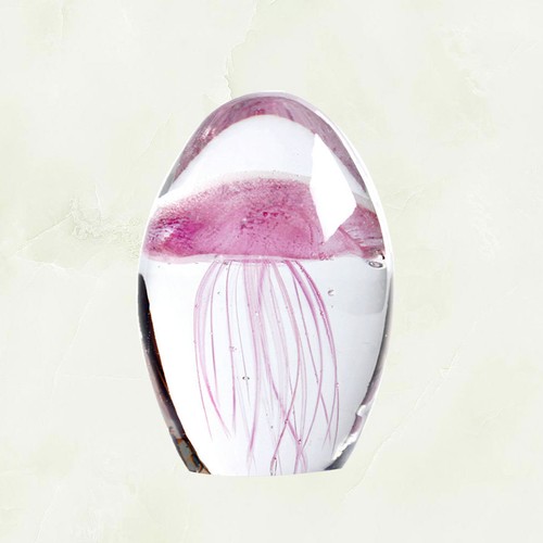 Boule méduse rougeoyante - boule,