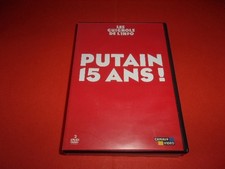 DVD,"LES GUIGNOLS DE L'INFO,PUTAINS 15 ANS !!",double dvd,durée 4 heures,(3226)