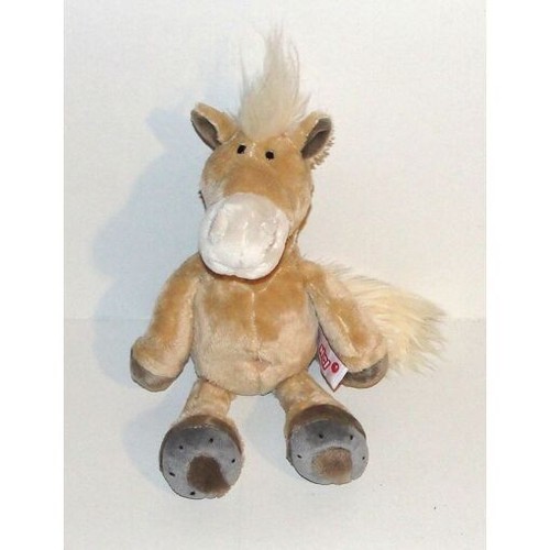 Doudou cheval beige nici - doudou,