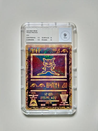 Carte pokémon gradée mew - gradée,