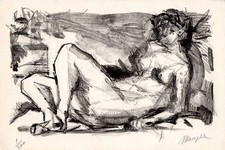 MARZELLE    JEAN   LITHOGRAPHIE