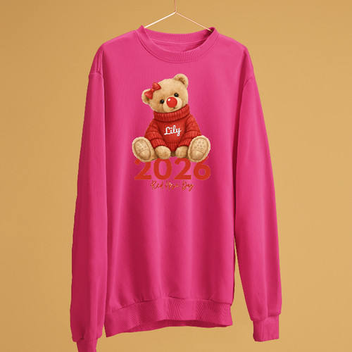 Sweatshirt ourson câlin - sweatshirt,
