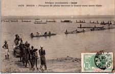 26284 cpa Soudan - Pirogues de