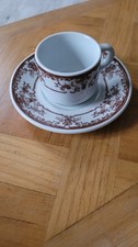 Lot de 6 tasses à moka  Langenthal Porcelaine Suisse