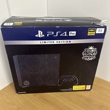 boîte vide console PS4 Pro Édition Limitée Kingdon HeartsVide Réf 1074