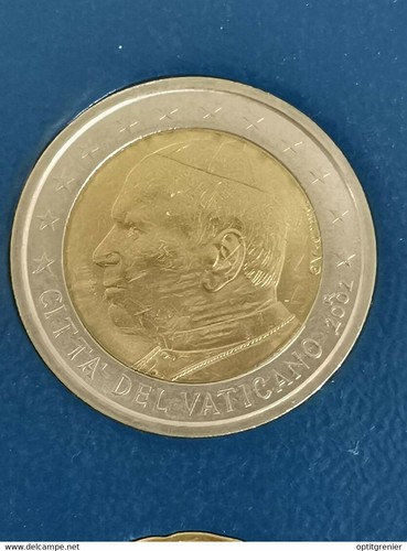 Euro vatican 2002 issu du - euro,
