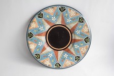 Assiette céramique émaux de