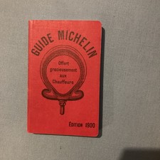 guide michelin Rééditions