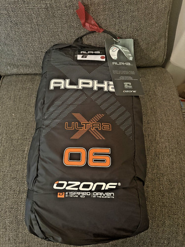 Ozone alpha ultra 6m kite - v3, x