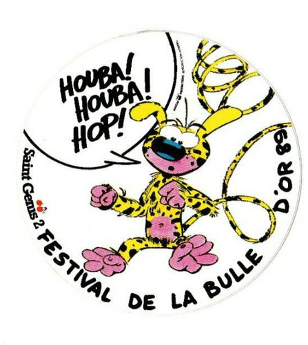 Franquin batem autocollant - -,