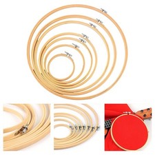 Cerceaux à broder en bois