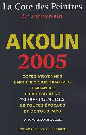 Cote des peintres - cote,
