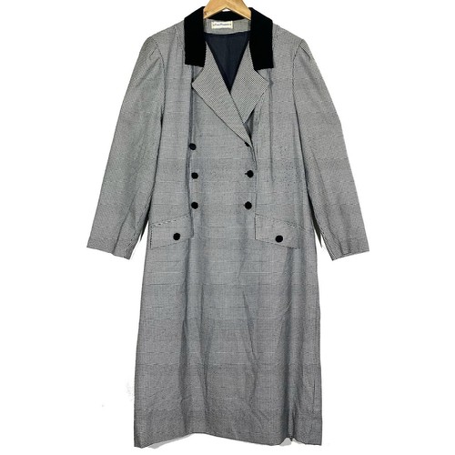 Robe blouse pied poule - de,