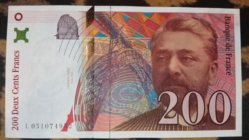 Billet 200 francs gustave - 200,