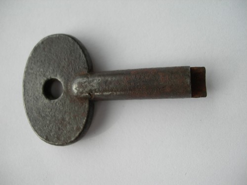 Ancienne clé pendule - clé, ou