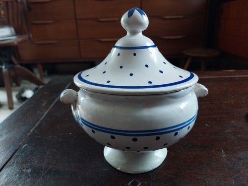 Faience luneville soupiere - de,