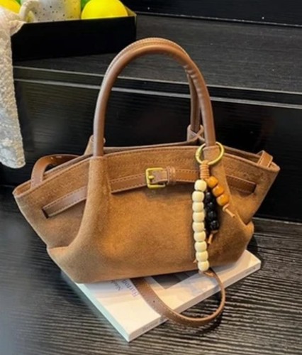 Women light brown suede - light,