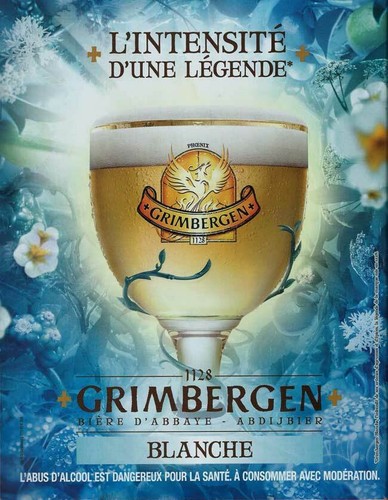 Publicité papier bière - publicité,