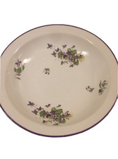  Gien compotier ancien coupe à fruits terre de fer modèle “Chardons”