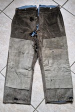 WW1  ERSATZ  Pantalon Gros Velours Côtelé de poilu    14-18   .