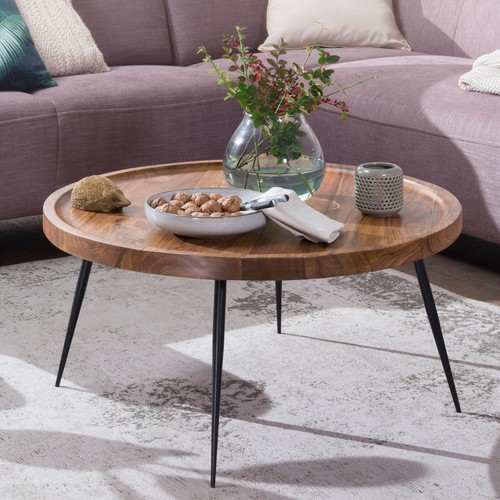 Finebuy table basse bois - basse,