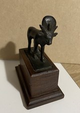 Authentique statuette votive Bronze Taureau APIS Égypte, 664-332 av.J.C.