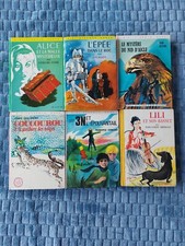 Lot de 6 livres anciens de la