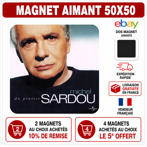Magnet michel sardou - magnet,