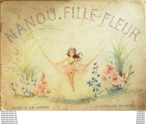 Nanou fille fleur illus par - fille-fleur, illus.