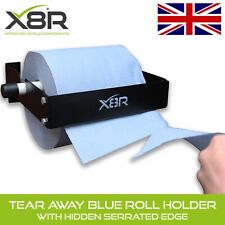 Bleu Rouleau Papier Serviette Distributeur Support Mural Fixation Atelier Garage