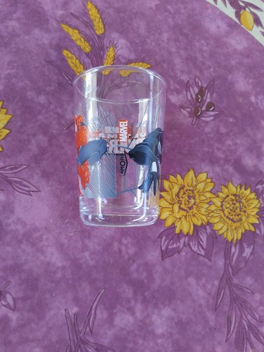 Verre publicitaire moutarde - verre,