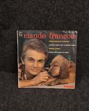 45T Dédicacé par Claude François Années 60