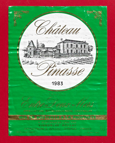 Etiquette bordeaux entre - 16,
